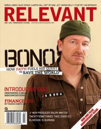 Cover of Relevant, Mar / Apr 2004 #7, featuring Bono