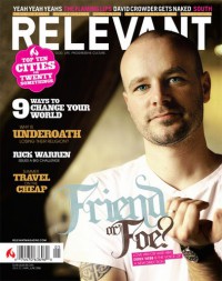 Cover of Relevant, May / Jun 2006 #20, featuring Derek Webb