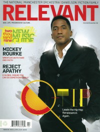 Cover of Relevant, Mar / Apr 2009 #38, featuring Q-Tip