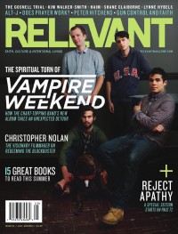 Cover of Relevant, Jul / Aug 2013 #64, featuring Vampire Weekend