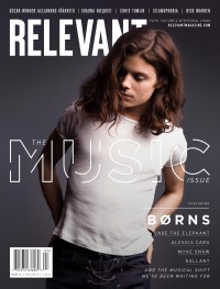 Cover of Relevant, Mar / Apr 2016 #80, featuring BØRNS