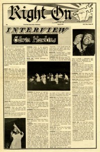 Right On!, March 1972 v. 3, i. 9