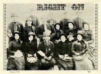 Cover of Right On!, Feb 1973 v. 4, i. 7