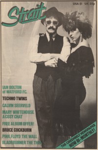 STRAIT, October 1982 #6 featuring Techno Twins