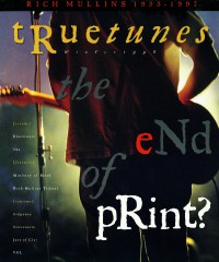 Cover for Winter 1998, featuring End of Print