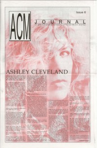 Cover for 1991, featuring Ashley Cleveland