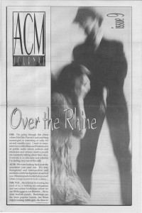 Cover of ACM Journal, 1992 #9, featuring Over the Rhine