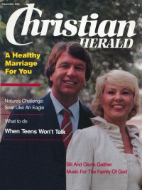 Cover of Christian Herald, Sep 1983 v. 106, i. 8, featuring Bill Gaither & Gloria Gaither