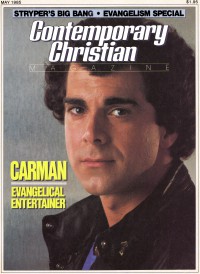 Cover of CCM, May 1985 v. 7, i. 11, featuring Carman