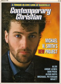 Cover of CCM, Jun / Jul 1986 v. 8, i. 12, featuring Michael W. Smith