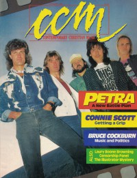 Cover of CCM, Oct 1987 v. 10, i. 4, featuring Petra