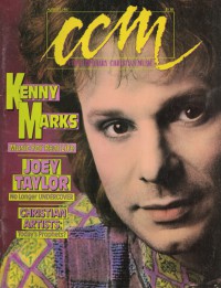 Cover of CCM, Aug 1987 v. 10, i. 2, featuring Kenny Marks