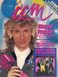 Cover of CCM, Jan 1988 v. 10, i. 7, featuring Steve Taylor