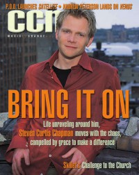 Cover of CCM, Oct 2001 v. 24, i. 4, featuring Steven Curtis Chapman