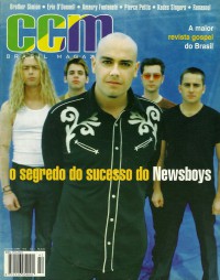 Cover of CCM Brasil, Nov 1998 v. 1, i. 2, featuring The Newsboys