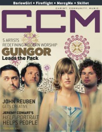 Cover of CCM Digital, Feb 2010, featuring Gungor
