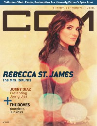 Cover of CCM Digital, Apr 2011, featuring Rebecca Saint James