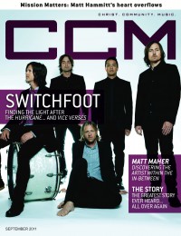 Cover of CCM Digital, Sep 2011, featuring Switchfoot