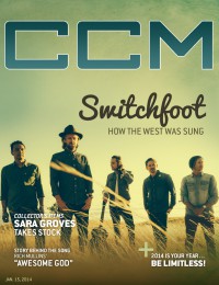 Cover of CCM Digital, 15 Jan 2014, featuring Switchfoot