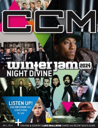 Cover of CCM Digital, 1 Jan 2014, featuring Winter Jam