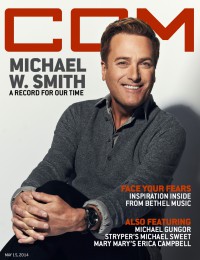 Cover of CCM Digital, 15 May 2014, featuring Michael W. Smith