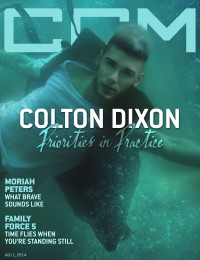Cover of CCM Digital, 1 Aug 2014, featuring Colton Dixon