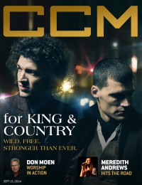 Cover of CCM Digital, 15 Sep 2014, featuring For King & Country