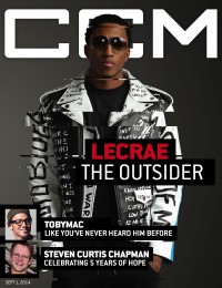 Cover of CCM Digital, 1 Sep 2014, featuring Lecrae