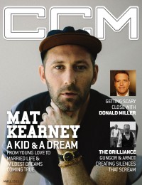 Cover of CCM Digital, 1 Mar 2015, featuring Mat Kearney