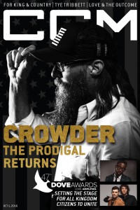 Cover of CCM Digital, 1 Oct 2016, featuring David Crowder