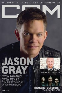 Cover of CCM Digital, 15 Jun 2016, featuring Jason Gray