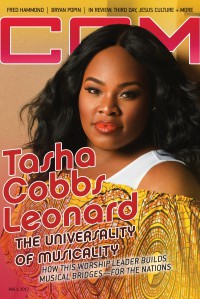 Cover of CCM Digital, 1 Aug 2017, featuring Tasha Cobbs