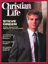 Cover of Christian Life, Dec 1986 v. 48, i. 8, featuring Steve Green