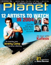 Cover of Christian Music Planet, Jan / Feb 2004 v. 3, i. 1, featuring Jeremy Camp