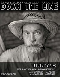 Cover of Down The Line, Feb 2012 #12, featuring Jimmy Abegg