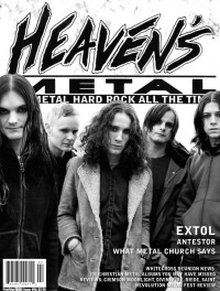 Cover of Heaven's Metal, Feb / Mar 2005 #56, featuring Extol