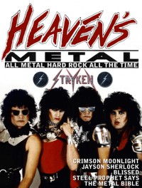 Cover of Heaven's Metal, Oct / Nov 2006 #65, featuring Stryken