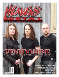 Cover of Heaven's Metal, Dec 2007 / Jan 2008 #72, featuring Veni Domine
