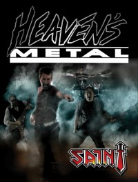 Cover of Heaven's Metal, Oct / Nov 2009 #83, featuring Saint