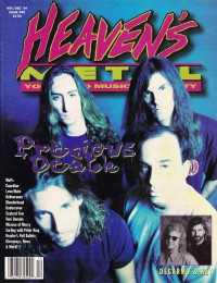 Cover of Heaven's Metal, Nov / Dec 1994 #50, featuring Precious Death