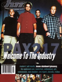 Cover of HM, Mar / Apr 2000 #82, featuring PAX217