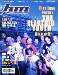 Cover of HM, Nov / Dec 2001 #92, featuring Relient K, Five Iron Frenzy