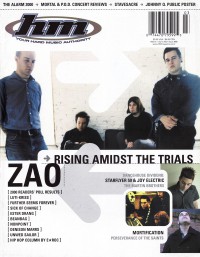 Cover of HM, Mar / Apr 2001 #88, featuring Zao