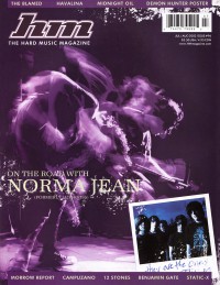 Cover of HM, Jul / Aug 2002 #96, featuring Norma Jean