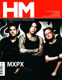 Cover of HM, Sep / Oct 2003 #103, featuring MxPx