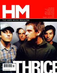 Cover of HM, Mar / Apr 2006 #118, featuring Thrice