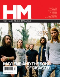 Cover of HM, Mar / Apr 2007 #124, featuring Maylene and the Sons of Disaster