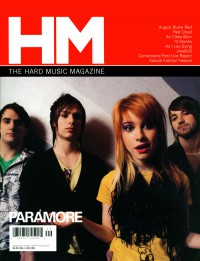 Cover of HM, Sep / Oct 2007 #127, featuring Paramore