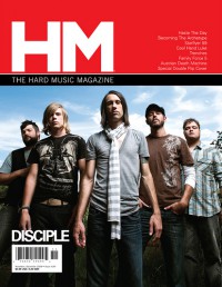Cover of HM, Nov / Dec 2008 #134, featuring Disciple / Becoming The Archetype