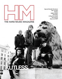 Cover of HM, Jul / Aug 2008 #132, featuring Kutless